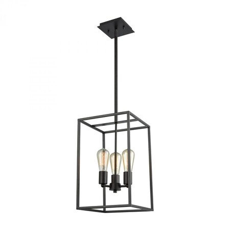 Thomas Williamsport 3-Light Chandelier in Oil Rubbed Bronze CN15831